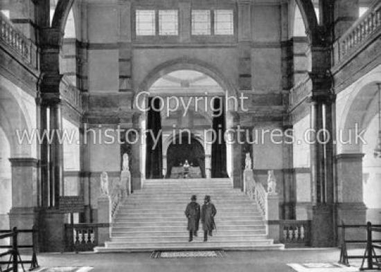 The Entrance Hall, The Imperial Institute, South Kensington, London. c.1890's